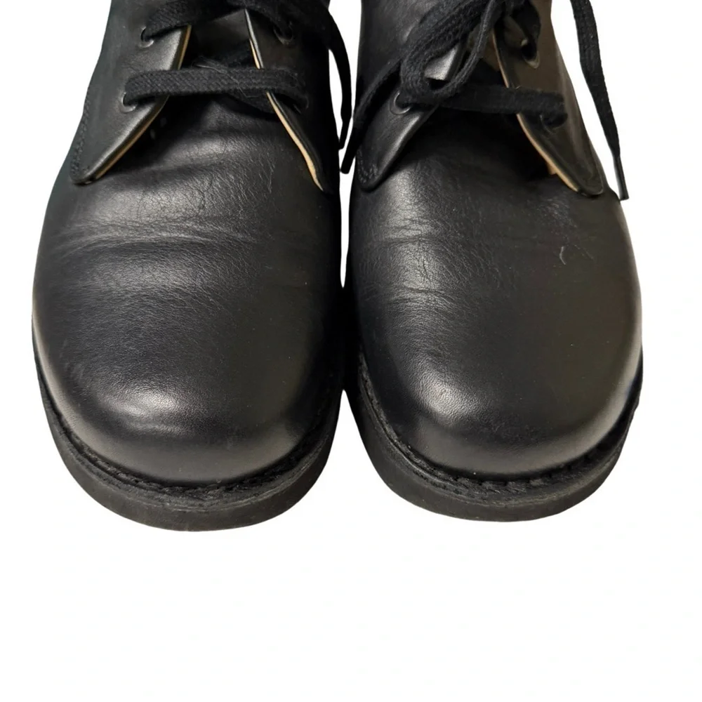 SAMUEL HUBBARD Men's free Oxford Shoes Black Leather Size 7 / EU 40